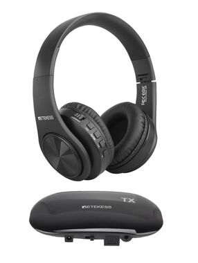Retekess TA005 Wireless Headphones for TV Watching Stereo with Transmitter Home